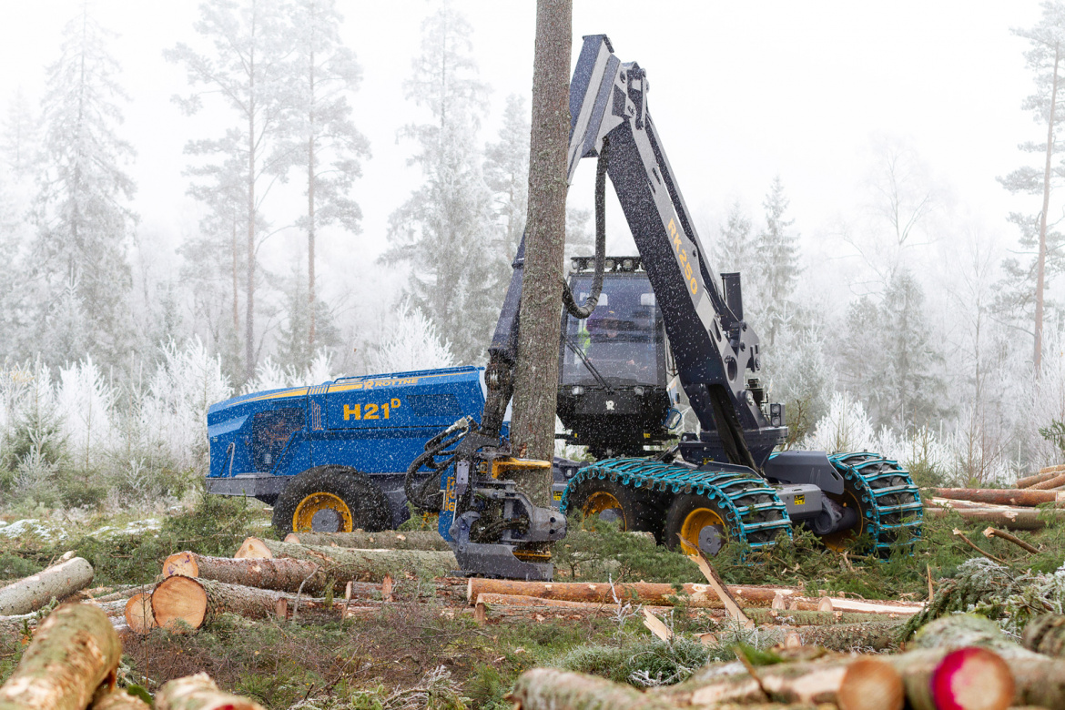 Харвестер Rottne H21D Харвестер Rottne H21D